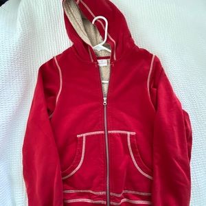 Boys hanna anderson zip up hoodie